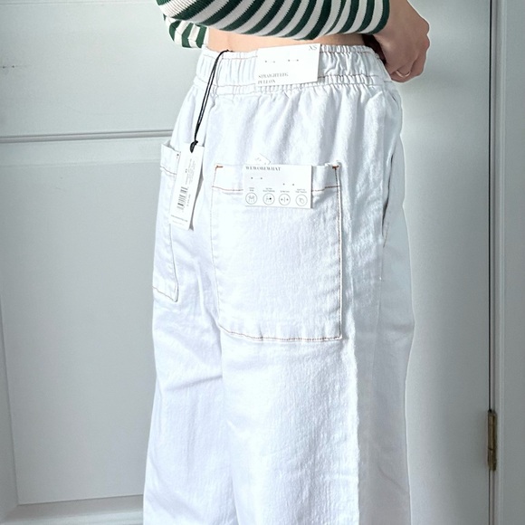 We Wore What Jeans — White Denim Pull On - Picture 3 of 4